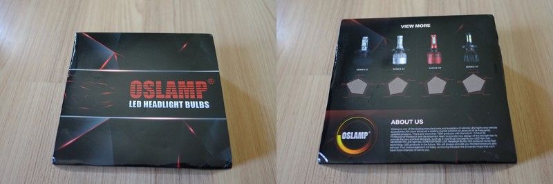 รีวิว หลอดไฟ LED หน้ารถยนต์ Oslamp s2 series