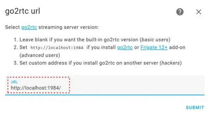 วิธีใช้งาน go2rtc สำหรับ Home Assistant