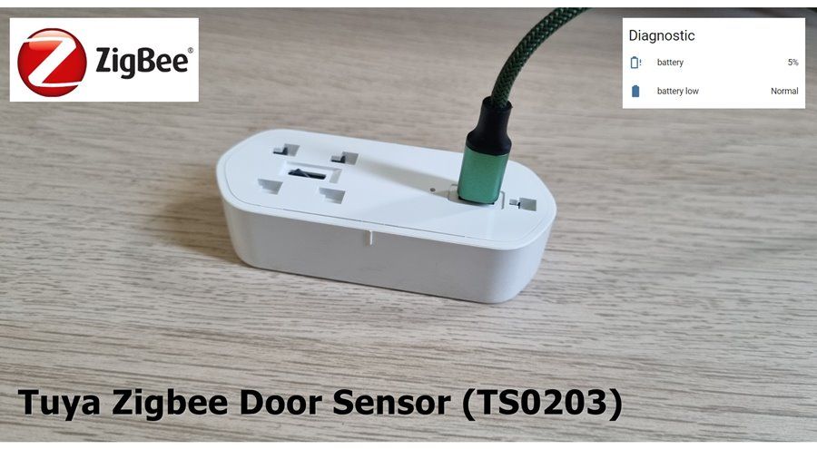 Zigbee Door Sensor หลังจากใช้งานมาเกือบ 2 ปี