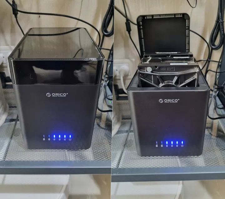 ORICO hard drive enclosure จุใจขนาด 5-bay (DS500C3)