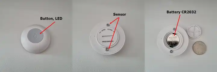 Zigbee Water Leak Detector