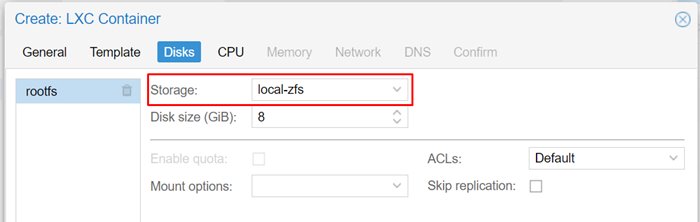 วิธีติดตั้ง Docker บน LXC Container ใน Proxmox